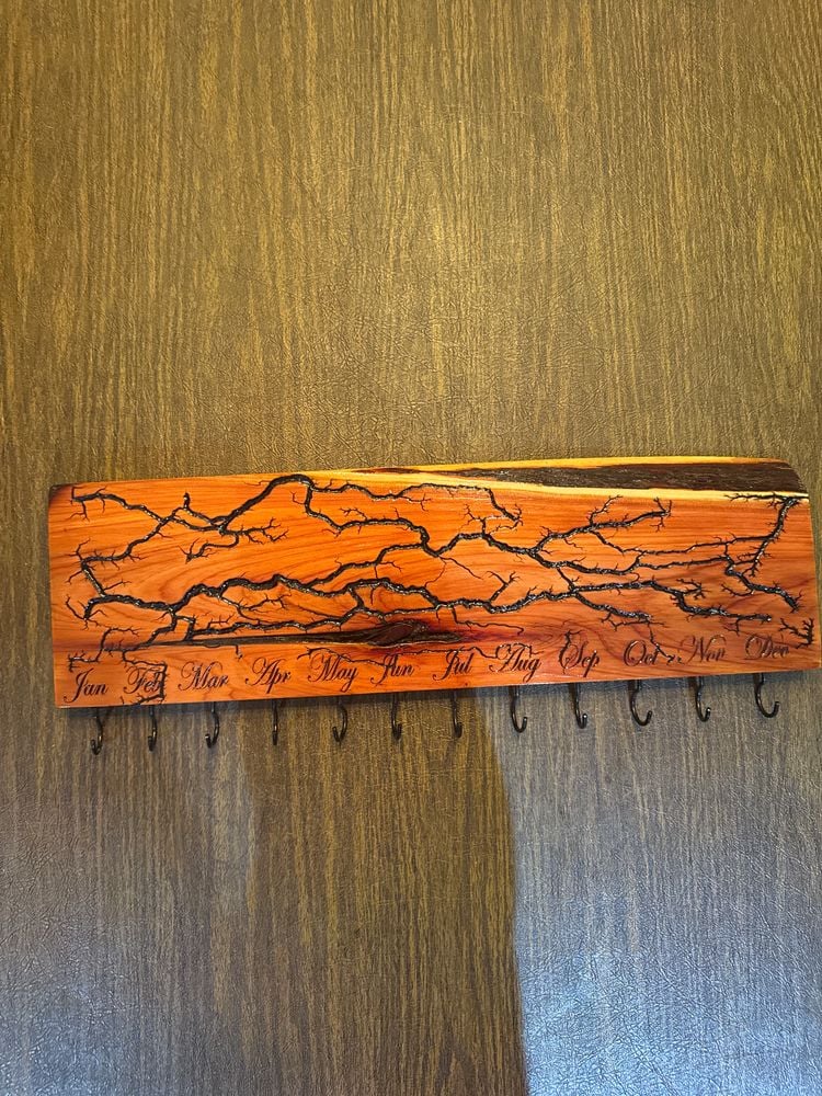 Lighting Live Edge birthday/anniversary