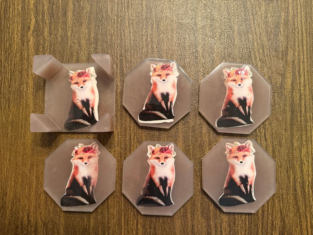 Fox coasters